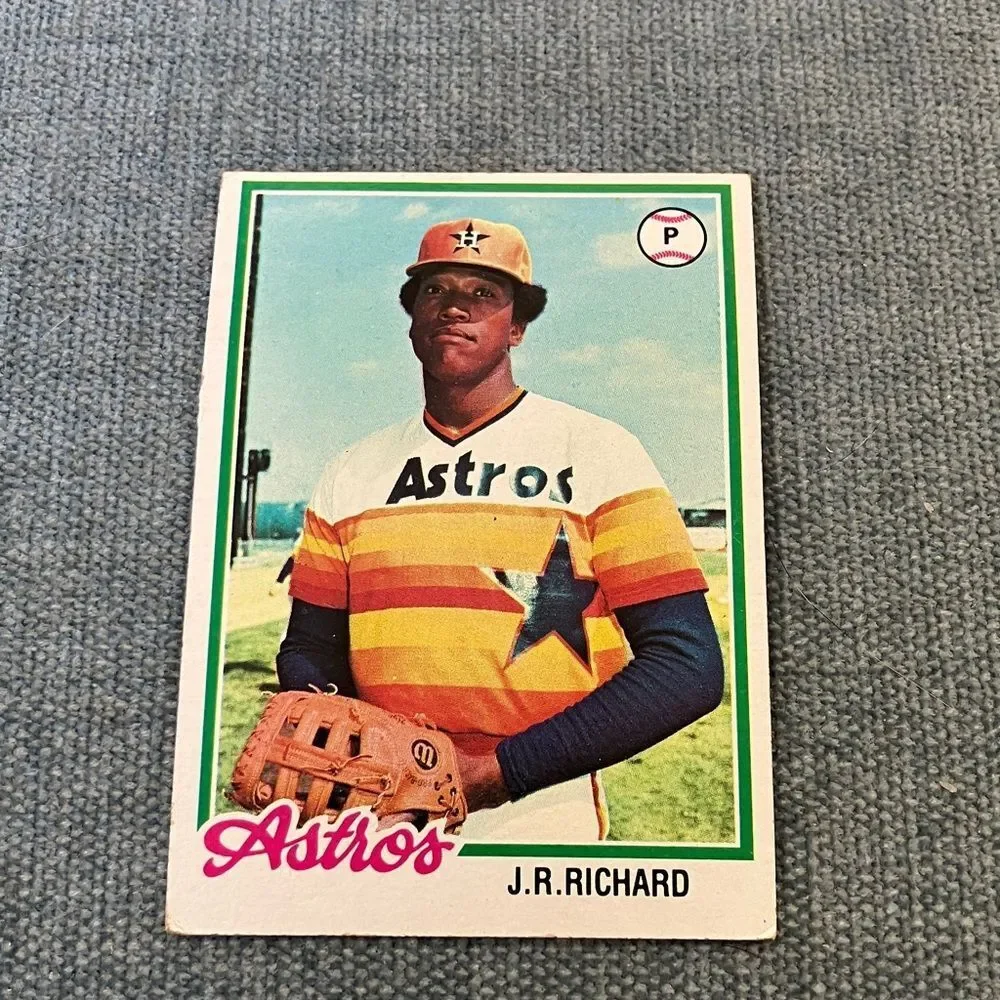 1978 Topps Houston Astros Baseball Card Trading Card